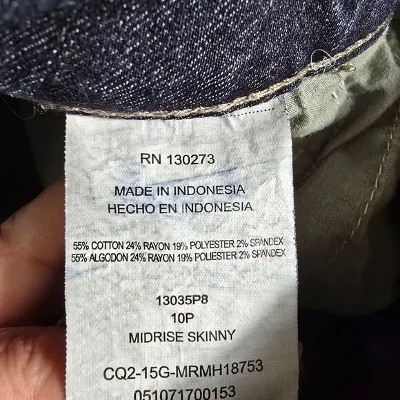 Riders by Lee Dark Blue Skinny Jeans - Picture 6 of 6